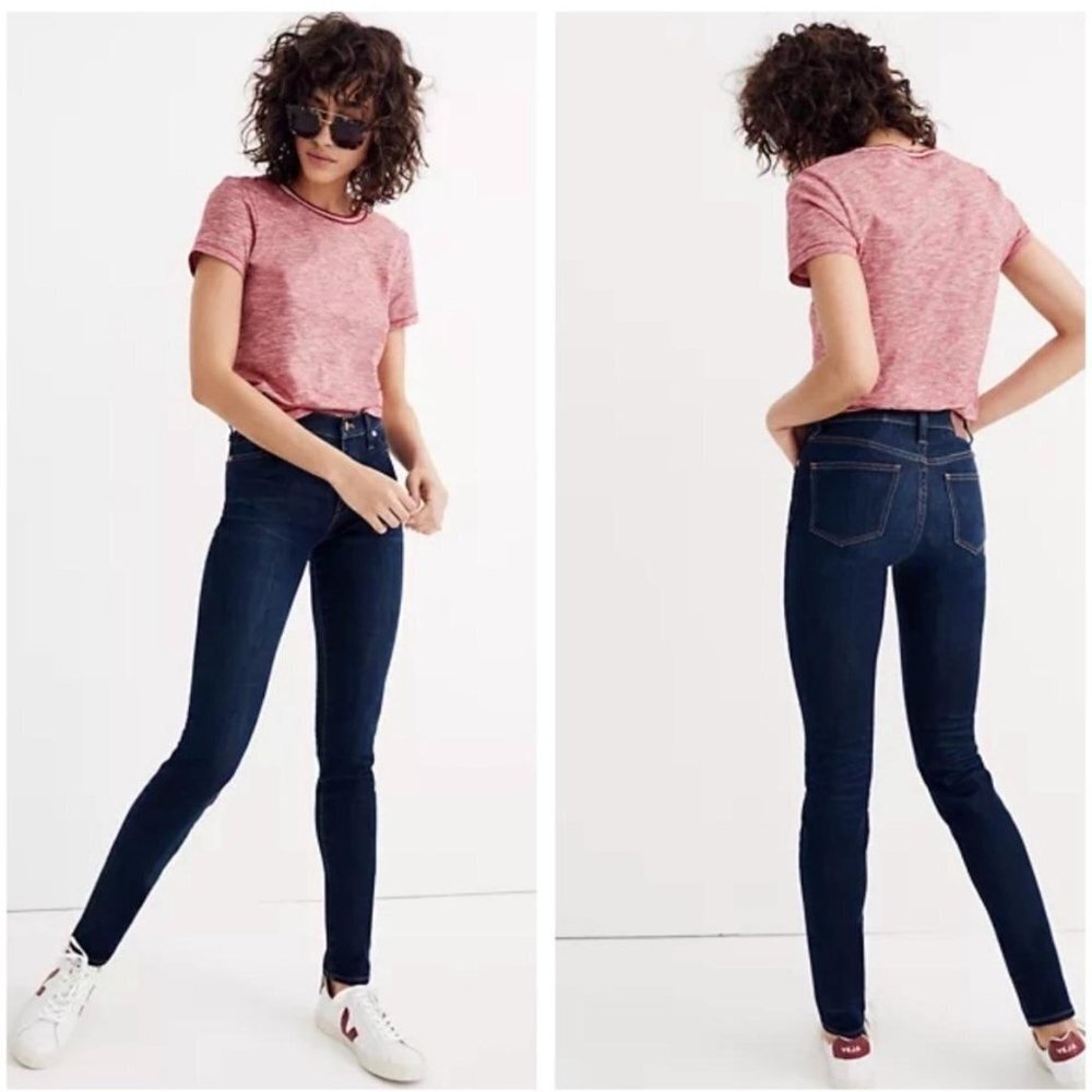 EUC MADEWELL 9” High Rise Skinny Jeans 25
